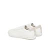 Men's Calvin Klein Low Top Lace Up Tmbl Lth Hm0hm01803 White Sneakers