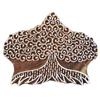 IBA Indianbeautifulart Designer Wooden Craft Block Tree Pattern Traditional Indian Printing