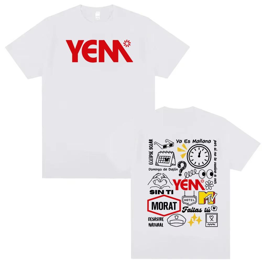 Band Morat Asuntos Pendientes Album Printed T Shirt Mens Hip Hop Pop Music Tshirt Oversized High Quality Tee Shirts Streetwear