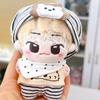 Suit 10cm Cotton Doll Clothes Hedgehog T-shirt Doll Dress Up Set  Doll Accessories