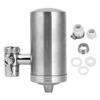 Faucet Mount Water Filter Stainless Steel Household Kitchen Sink Tap Purifier for Reducing Chlorine