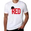 Red Reddington Tshirt Festival Casual Short Sleeve Tshirt