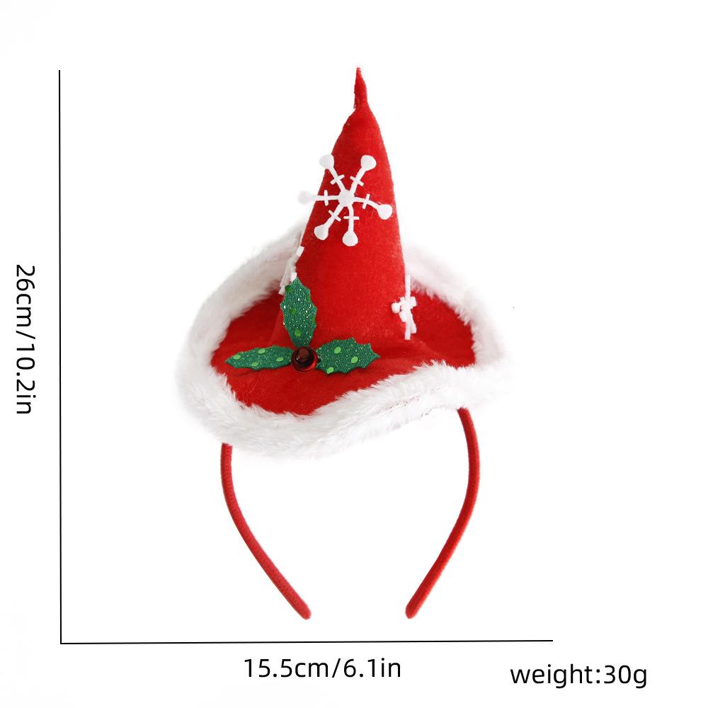 Cute Cartoon Christmas Headwear Photo Props Xmas Hat Bands Christmas Headband  Christmas Decor