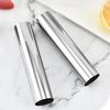 YACHUN Baking Tools, Mold Tools, 8-Piece Set, Cream Horn Molds, Cylindrical Cornets, Baking Bread, Bread Supplies, Stainless Steel, Cannoli, DIY, Brea