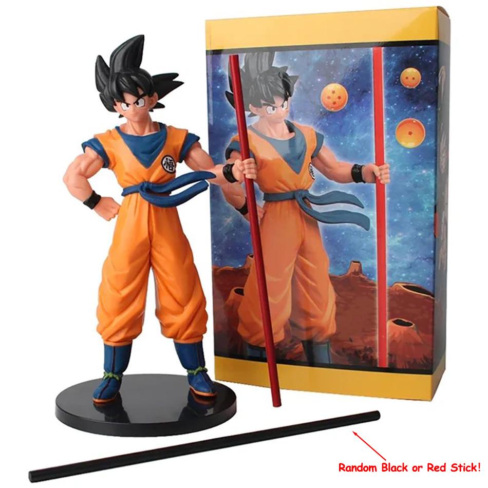 22 см Горячая фигурка Dragon Ball Сон Гоку Супер Сайян Аниме Фигурка Действия Коллекционная Украшения Фигурки Модель Игрушка ПВХ Круглая Сенсорная Сжатие Прыгучая Прочная