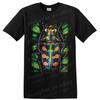 Colorful Beetle Insect T Shirt Botanical Nature Art Cool Bug Lover Graphic Tee