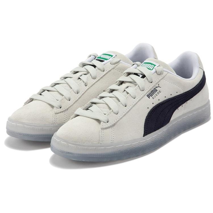 Puma Замша Полупрозрачный 'Белый Черный' Мужской 383894-03