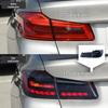Светодиодные задние фонари для BMW 5 серии G30/G38 2018-20 годов: Модифицированный дизайн «Чешуя дракона» с динамическими указателями поворота.