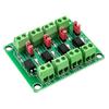 PC817 Optocoupler Isolation Board Voltage Converter Adapter Module 2/4/8 Channel Optocoupler Isolation Module DIY Kits