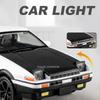 1:36 Ae86 Классический Киномобиль Модель Игрушка Двери Открываются Звук Свет Модели Оттяни Назад Сплав Литье Под Давлением Миниатюрные Игрушки Коллекция Подарки