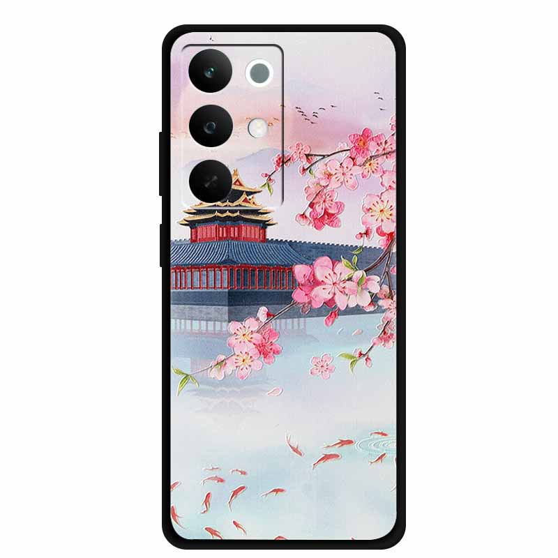 3D Emboss Case For Realme C85 5G Phone Case C 85 Coque Flowers Silicone Soft Back Cover For Realme C85 Pro 2025 Case Funda Para