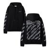Off-White 2025 Autumn and Winter New Sketch Pattern Arrow Looped Hooded Sweatshirt for Men and Women