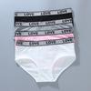Трусы для молодых девушек, нижнее белье для подростков, хлопковые детские трусики, детские стринги, нижнее белье