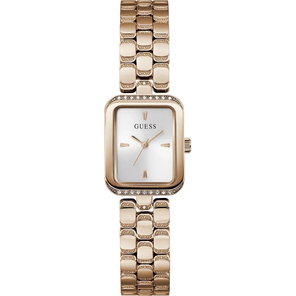 Guess Женские кварцевые часы Sport Isla из нержавеющей стали с покрытием Rose Gold GW0865L3
