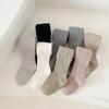 Chic Simplicity Kids Girl Pantyhose Fashion Solid Color Korean Legging Stocking for Children Autumn Spring Thicken Cotton Tights