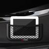 1/2Pc Car Net Bag Phone Holder Storage Net Box Pocket Organizer for Mitsubishi Pajero Outlander XL Montero Lancer Center Hub Cap
