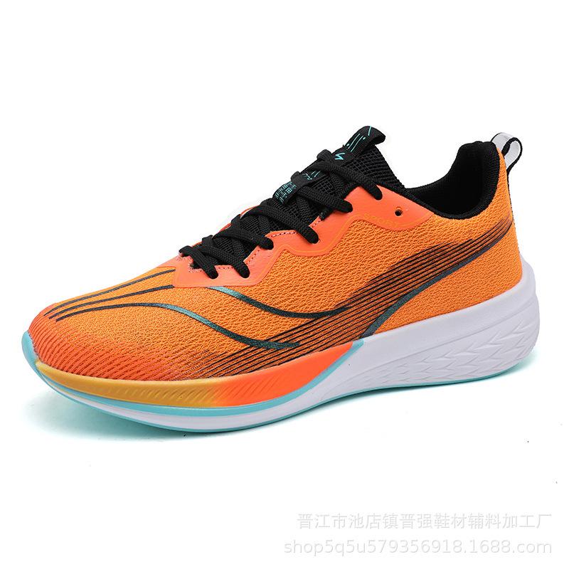 Ultra-light 20 Running Shoes Men's Shoes Mesh Breathable Shoes Air Cushion Shock Absorption Red Rabbit Running Shoes Soft Sole Men's and Women's