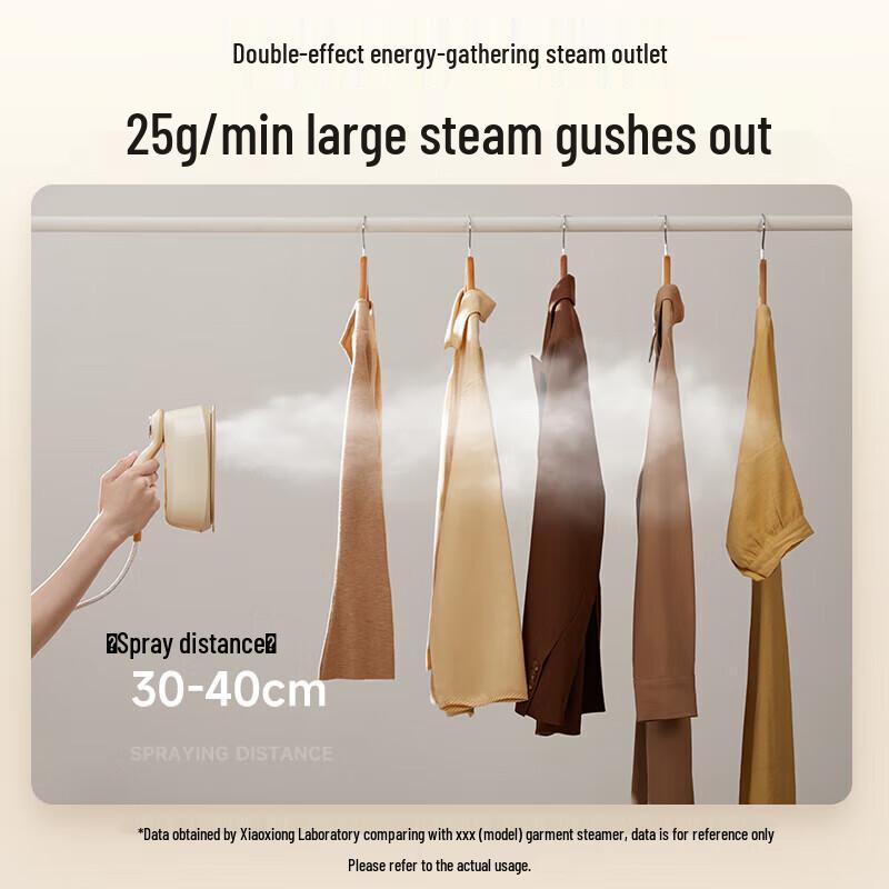 Bear Portable Handheld Garment Steamer CN plug (adapter included)
