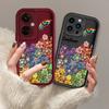 Colorful Rainbow Flowers Floral Printed Fashion Case Flexible Soft Silicone TPU Shell Full Back Cover for Realme