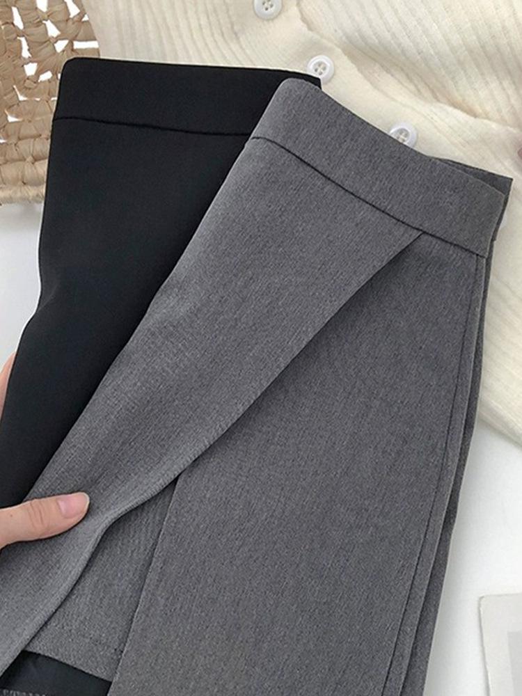 Женская юбка А-силуэта с разрезом и шортами, с высокой талией - Летняя мода 2024