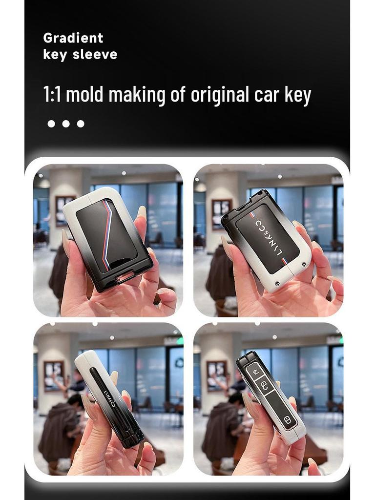 Lynk & Co Key Covers: Fits 03, 06, 01, 05, 02, 09, 07 & 2025 Models - Metal & High-End Options Available.