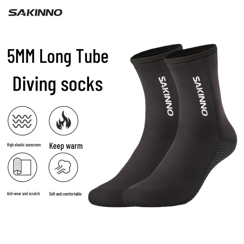 SAKINNO 5mm Thermal Neoprene Dive & Beach Socks