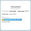Caijin Compatible NPG-57 Waste Toner Box for Canon