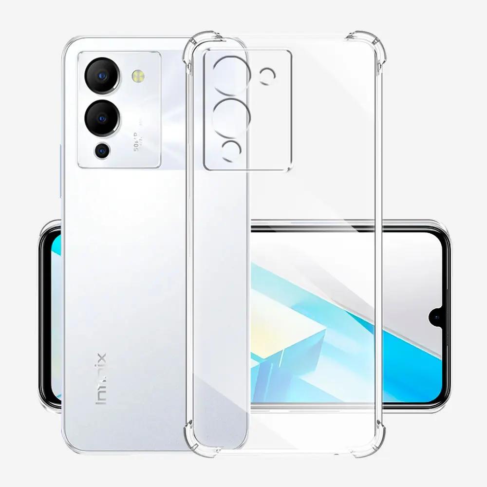 Для Infinix Note 12 G96 Чехол Прозрачный Противоударный Силиконовый Мягкий Чехол Для Infinix Note12 G96 Coque Для Infinix Note12 G96 Funda