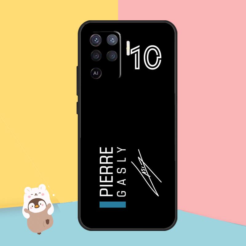 Pierre Gasly 10 F1 Phone Case For OPPO A15 A16 A5S A5 A9 A31 A53 A53S A52 A72 A83 A91 A93 A54 A74 A94 Cover