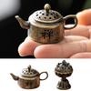 Zen Styles Buddhist Utensils Incense Burner Lotus Incense Censer Furnace Mini Lotus Seed Aromatherapy Stove Cense Holder
