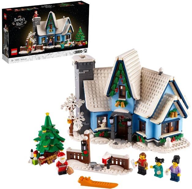 LEGO ICONS 10293 Визит Деда Мороза