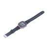 Electronic Sports Watch 12 24 Hours Waterproof Digital Wrist Watch with Luminous Alarm Timing Function Transparent Purple