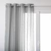 Fine Striped Sheer Curtain "Liah" Sifting 140 X 240 Cm Atmosphera - Gray
