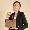 Cowhide Women's Bag Large-capacity Commuter Shoulder Messenger Bag New Fashion Tote Bag