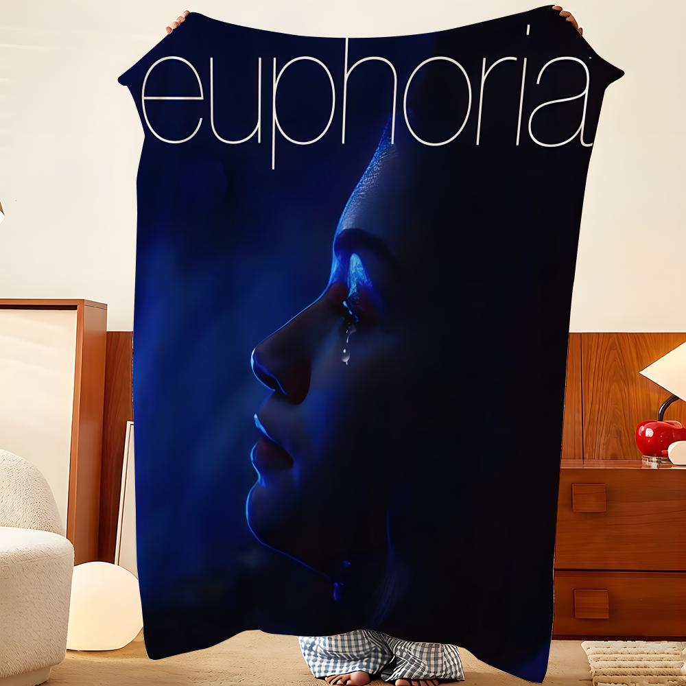 Плед Фланелевый Drama E-Euphoria, Легкий Уютный, Прочный Моющийся милый Прохладный