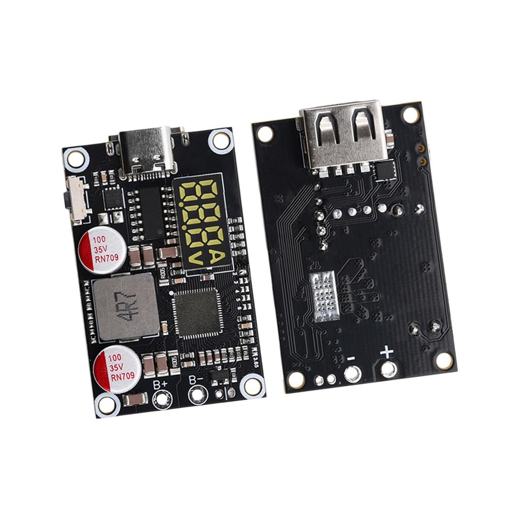 2-6S 45 Вт Power Box Модуль быстрой зарядки для мобильных устройств Печатная плата Интерфейс USB Type C Цепь контроля температуры Защитный