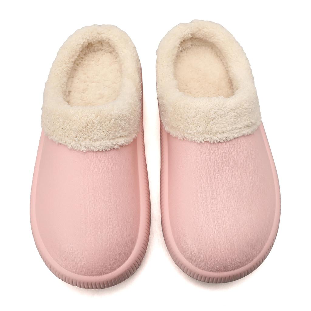 Fashion Winter Slippers Home Man Non-slip Men's Eva Slipper Fashion Warm Plush Lightweight Casual Couple's Cotton Shoe Explosive Style