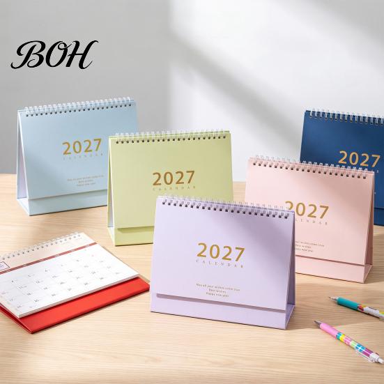 2027 Desk Calendar 2026-2027, Oct 2026-Dec 14-Month Calendar, Large Task Checklist Pad Desktop for Planning, Organizing in Family, School, Office