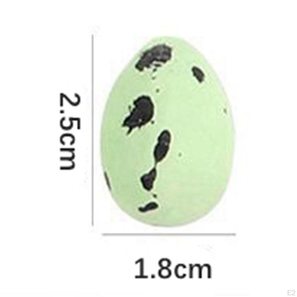 100 Easter Eggs Colorful School Supplies Decorative Hanging Decoration Foam