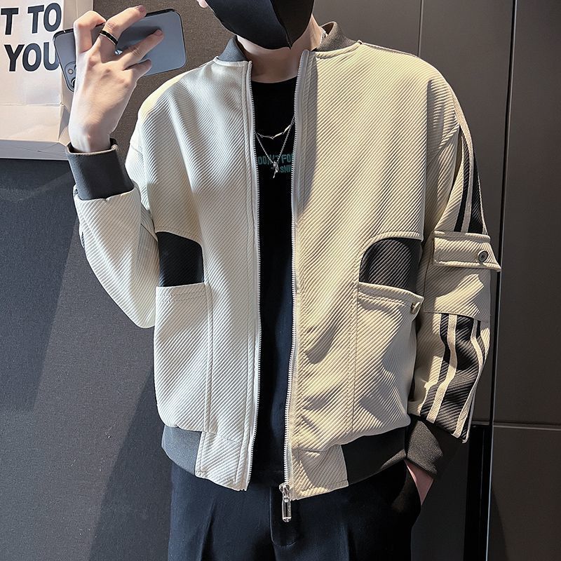 Новая модная брендовая бейсбольная куртка мужская куртка весна и осень мужская одежда