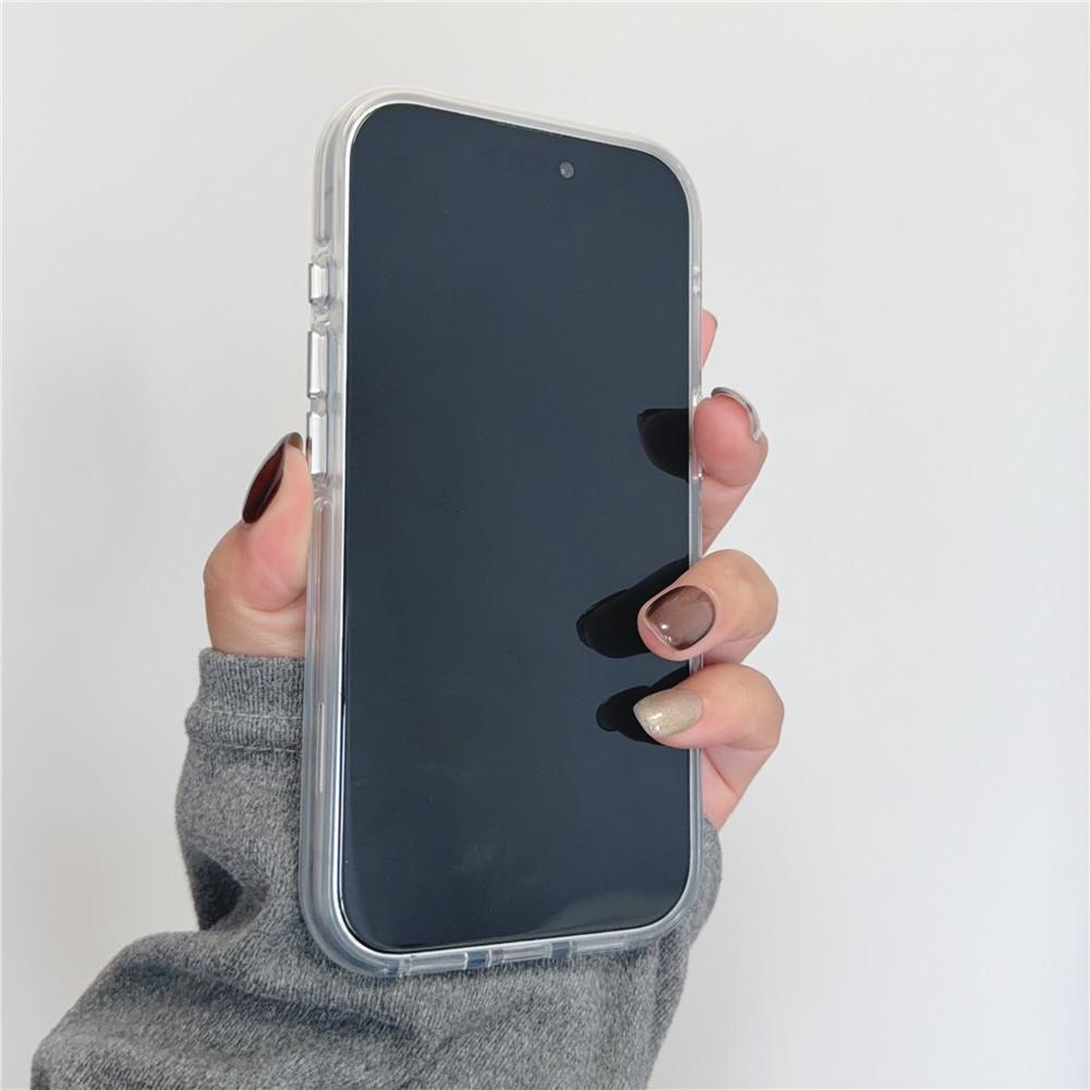 Минималистичный градиентный магнитный держатель для Apple 17 Pro Max/15 Pro/16 Pro, Однотонный корейский стиль, Аксессуар для телефона