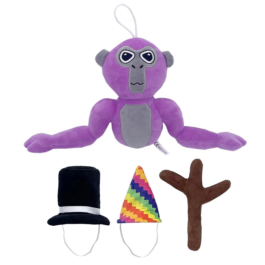 2025 Gorilla Tag Monke Плюшевая игрушка Мультяшная игра Doughboi Плюшевая игрушка Милая мягкая подушка Кукла для украшения комнаты Кавайная игрушка Детский подарок