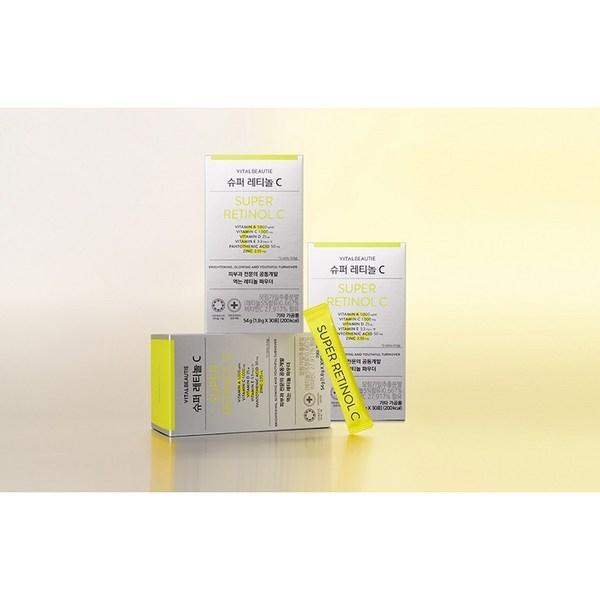 Vital Beauty Super Retinol C 30р, 1 шт, 30 пакетиков, корейский незаменимый продукт здорового питания