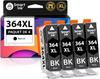 Compatible Ink Cartridge - HOME FIT TRAINING - 364 XL - 4 Pack - Up To 800 Pages - Integrated Ink Monitoring