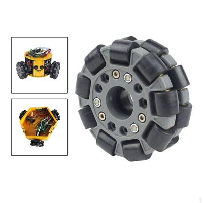 Робот Всенаправленное Колесо Многонаправленный DIY Игрушка Компоненты 3,94 дюйма Сборка Заменяет Резиновый Ролик