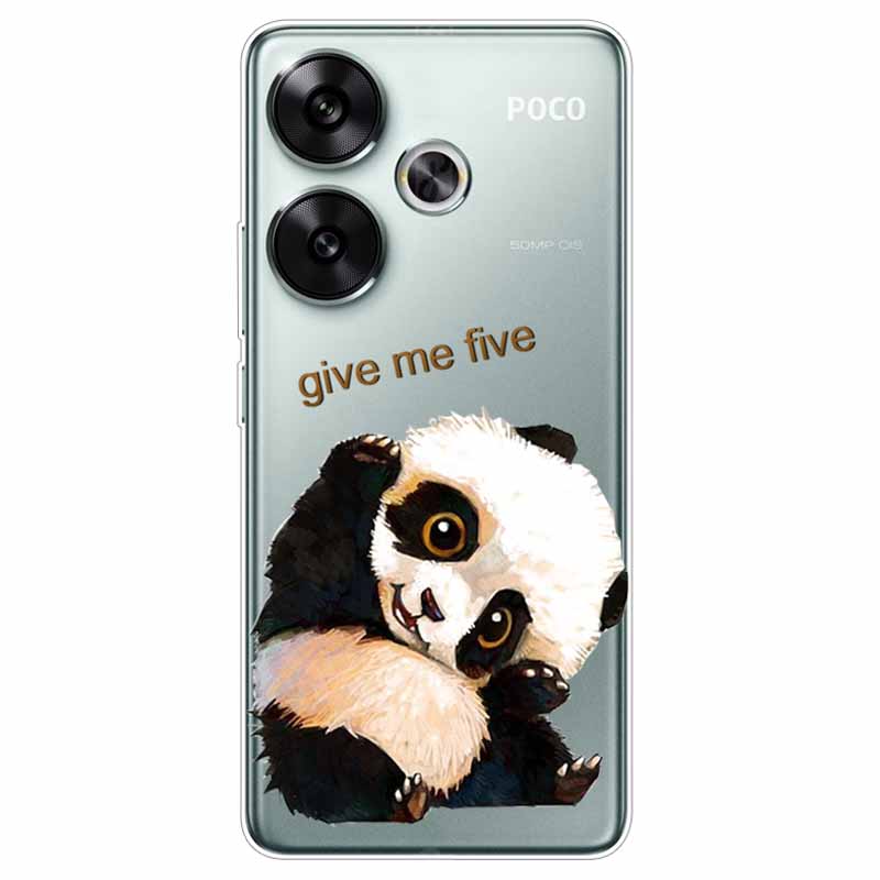 Для Xiaomi Poco F6 Чехлы Мягкие Прозрачные ТПУ Силиконовые Задние Крышки Телефона Для Xiaomi Poco F5 Чехлы Redmi Turbo 3 Прозрачные Защитные
