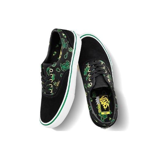 Vans Shake Junt x Era Pro 'Черный Зеленый' VN0A347L0V4