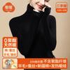 Warm Fleece Heating Heap Collar Bottoming Shirt Women Wear Silk Tops Containing Wool Thermal Underwear, Fleece Thick Autumn Clothes Winter