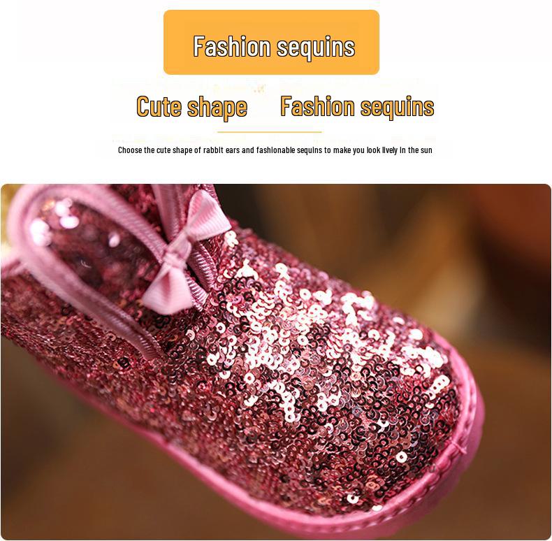 Детские зимние ботинки - готовая теплая хлопковая обувь для девочек и младенцев