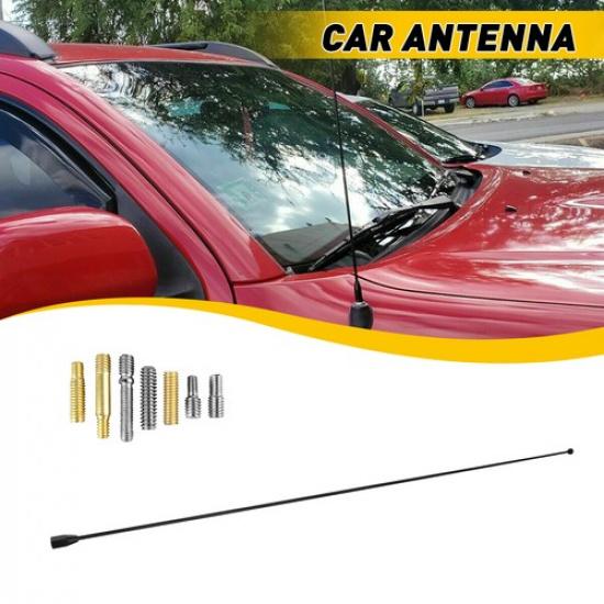 Car Auto Long 21" Long Antenna Mast Black For Toyota Chevrolet Ford DIY Replacem